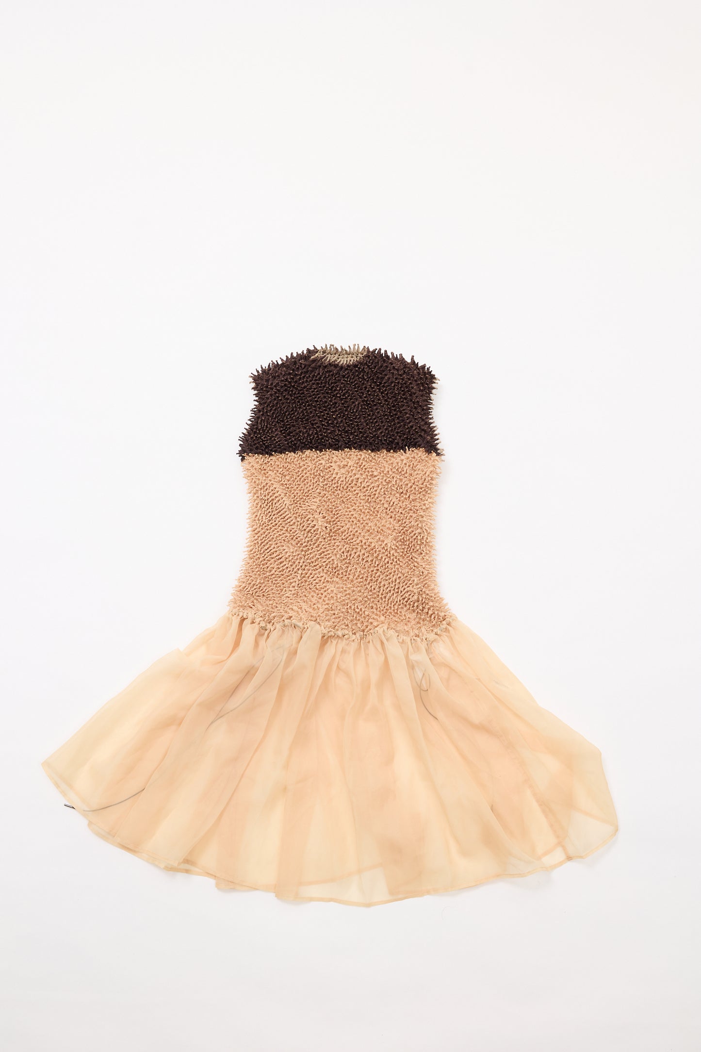SHIBORI Mermaid Dress - 241 Sand