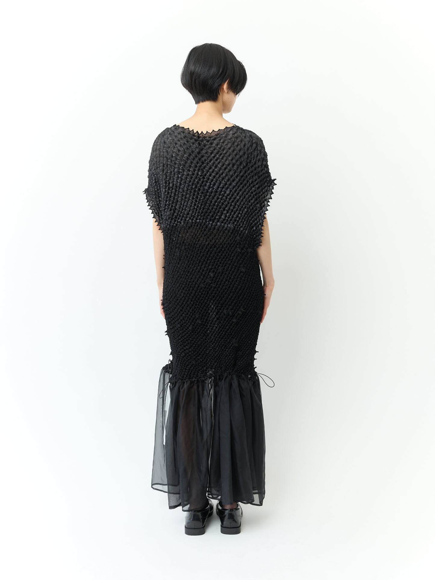 SHIBORI Mermaid Dress - 244 Black