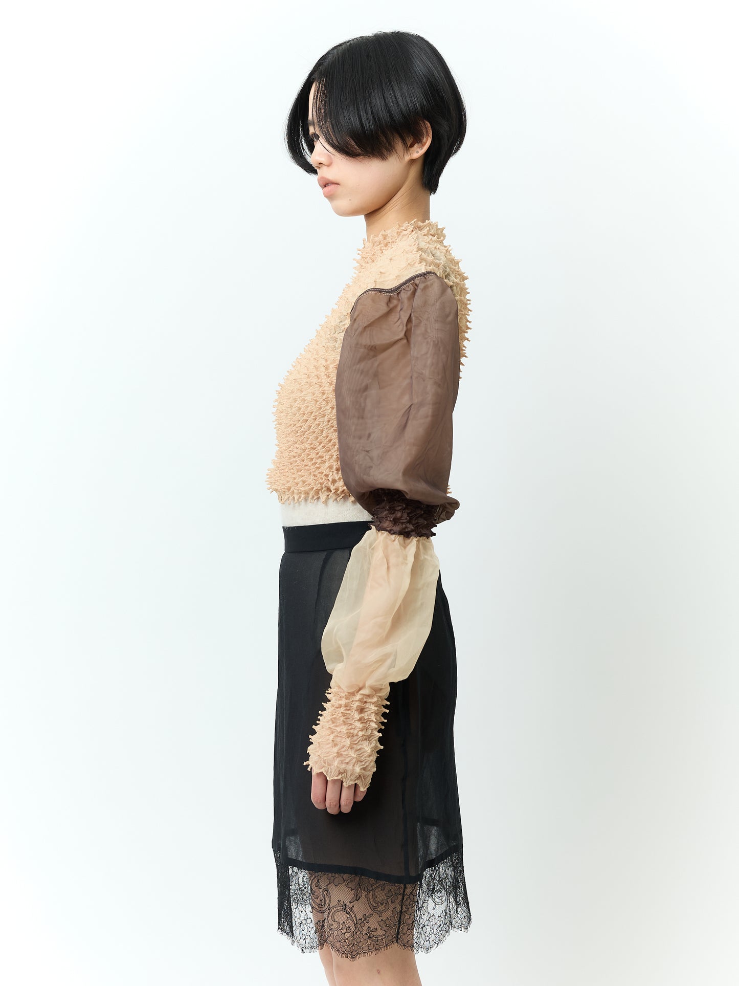 SHIBORI Blouse - 241 Sand