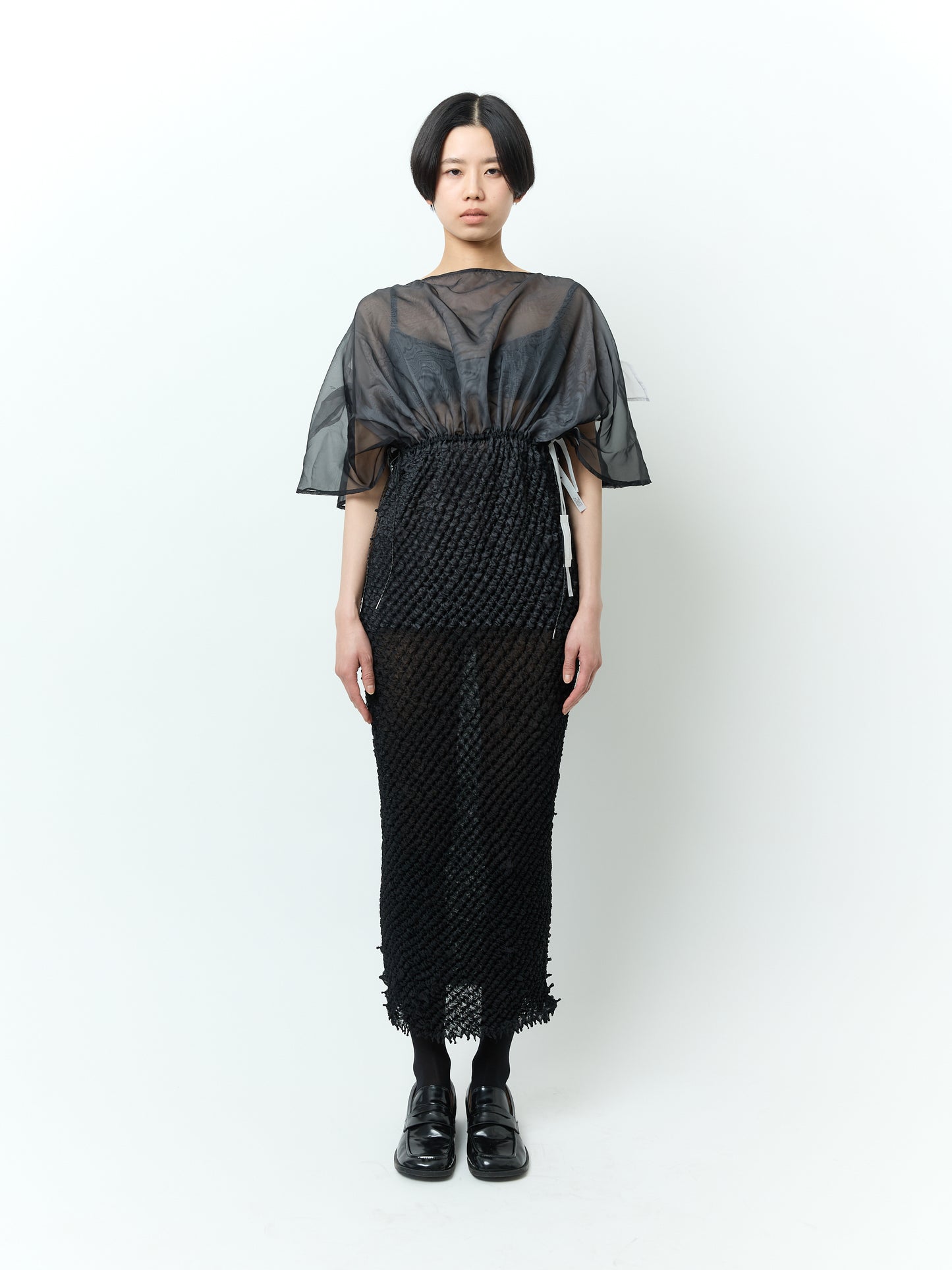 SHIBORI Kite Dress - 244 Black
