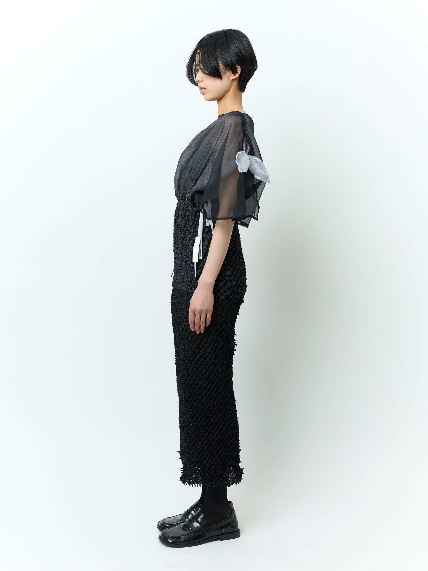 SHIBORI Kite Dress - 244 Black