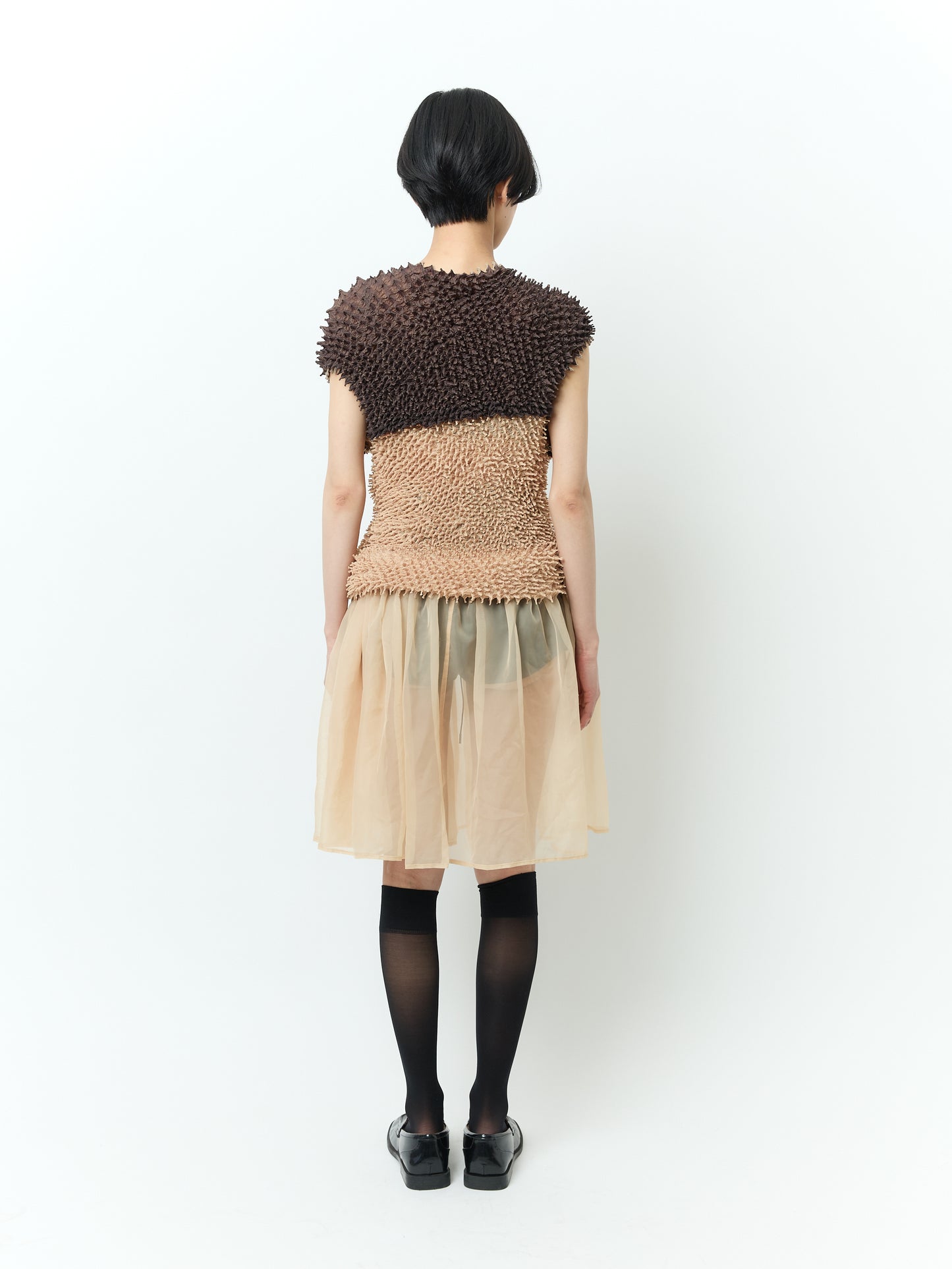 SHIBORI Mermaid Dress - 241 Sand