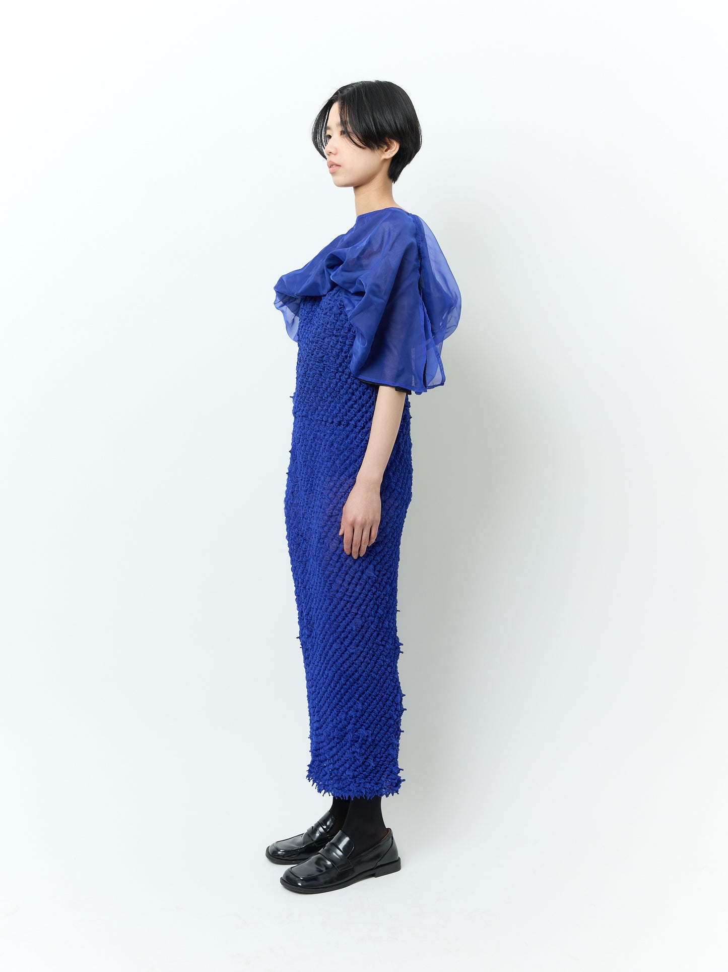 SHIBORI Kite Dress 243 Blue