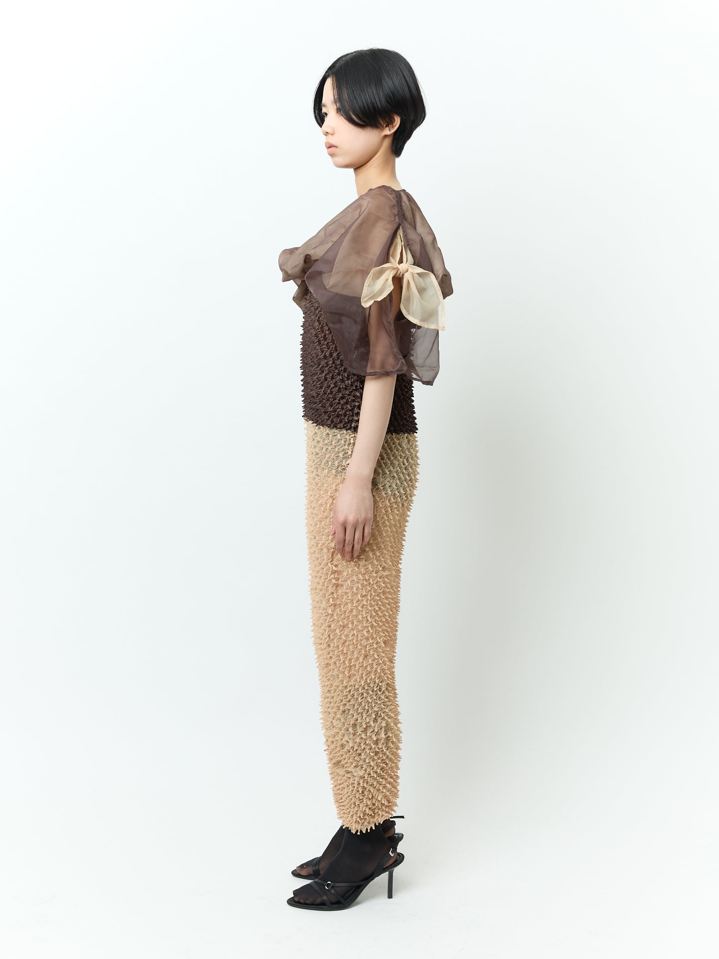 SHIBORI Kite Dress - 241 Sand