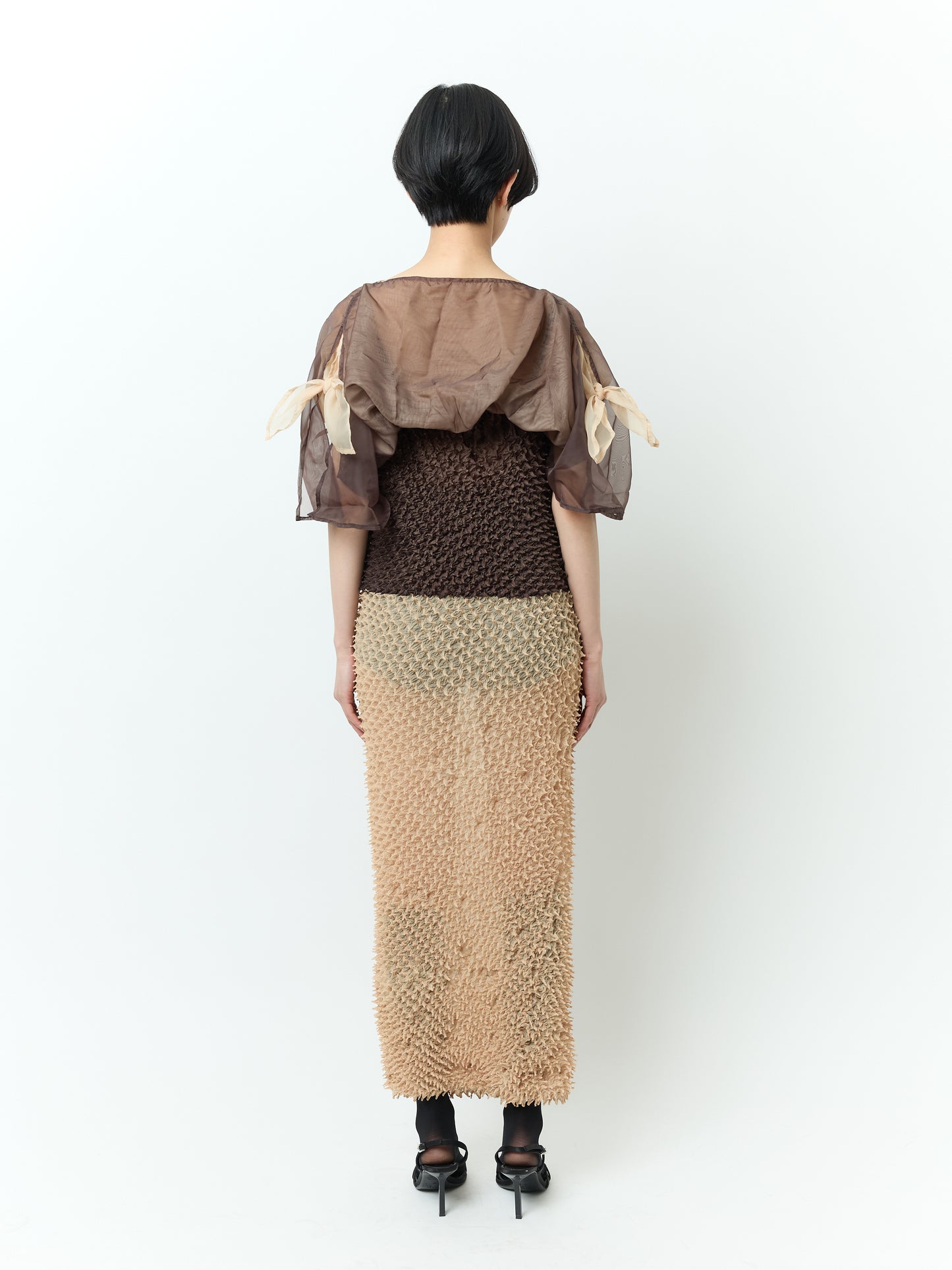 SHIBORI Kite Dress - 241 Sand