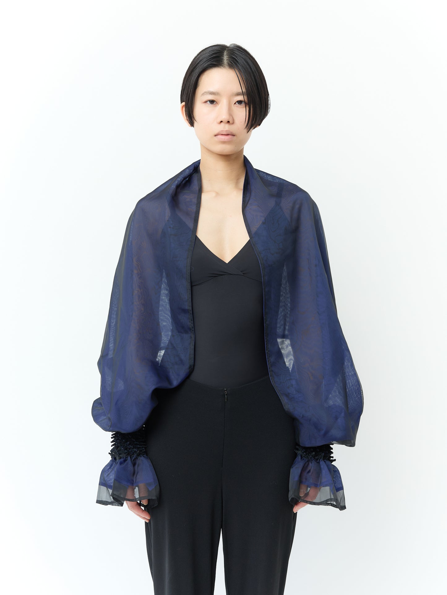 SHIBORI Long Sleeve - 243 Blue