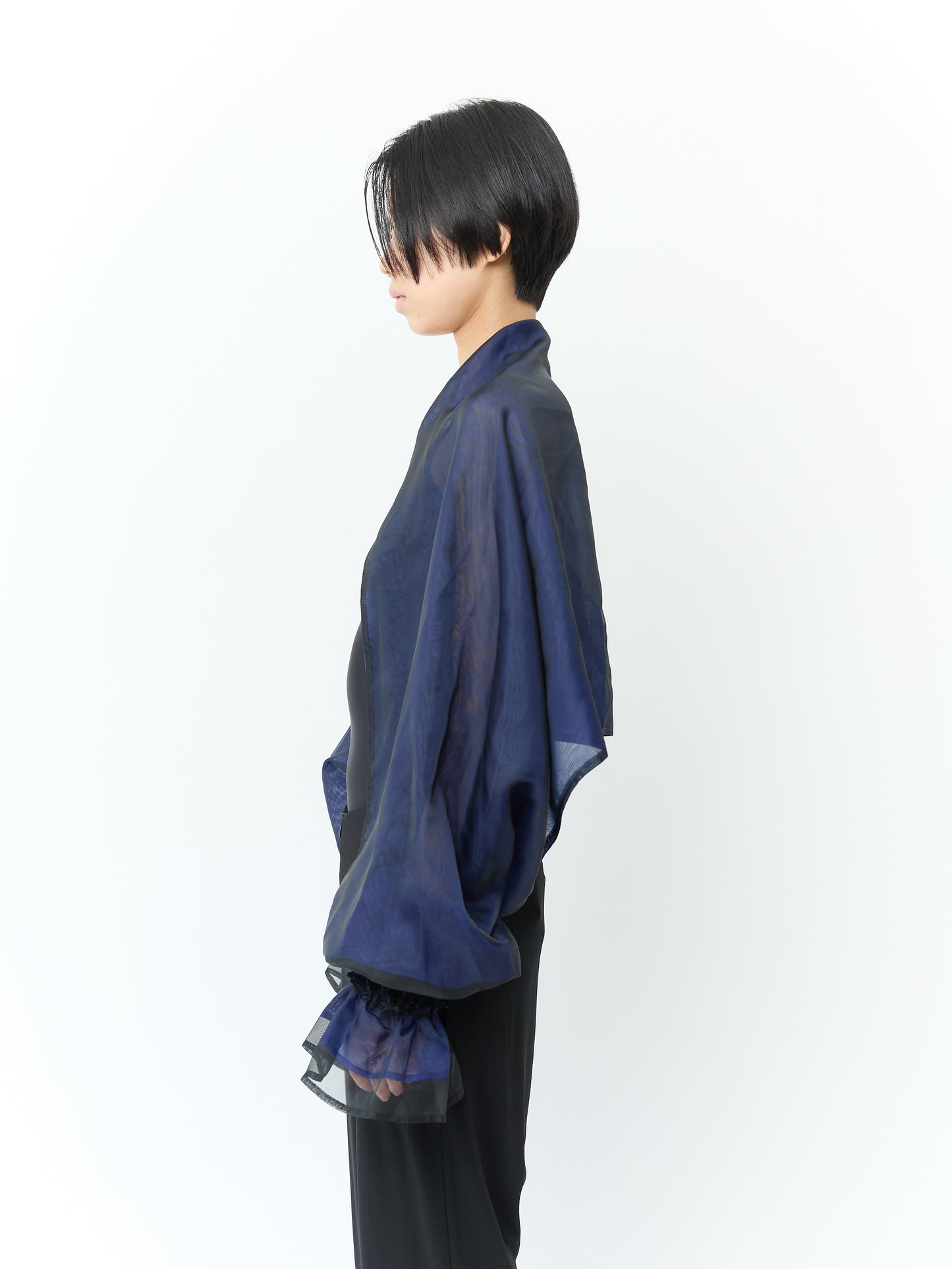 SHIBORI Long Sleeve - 243 Blue