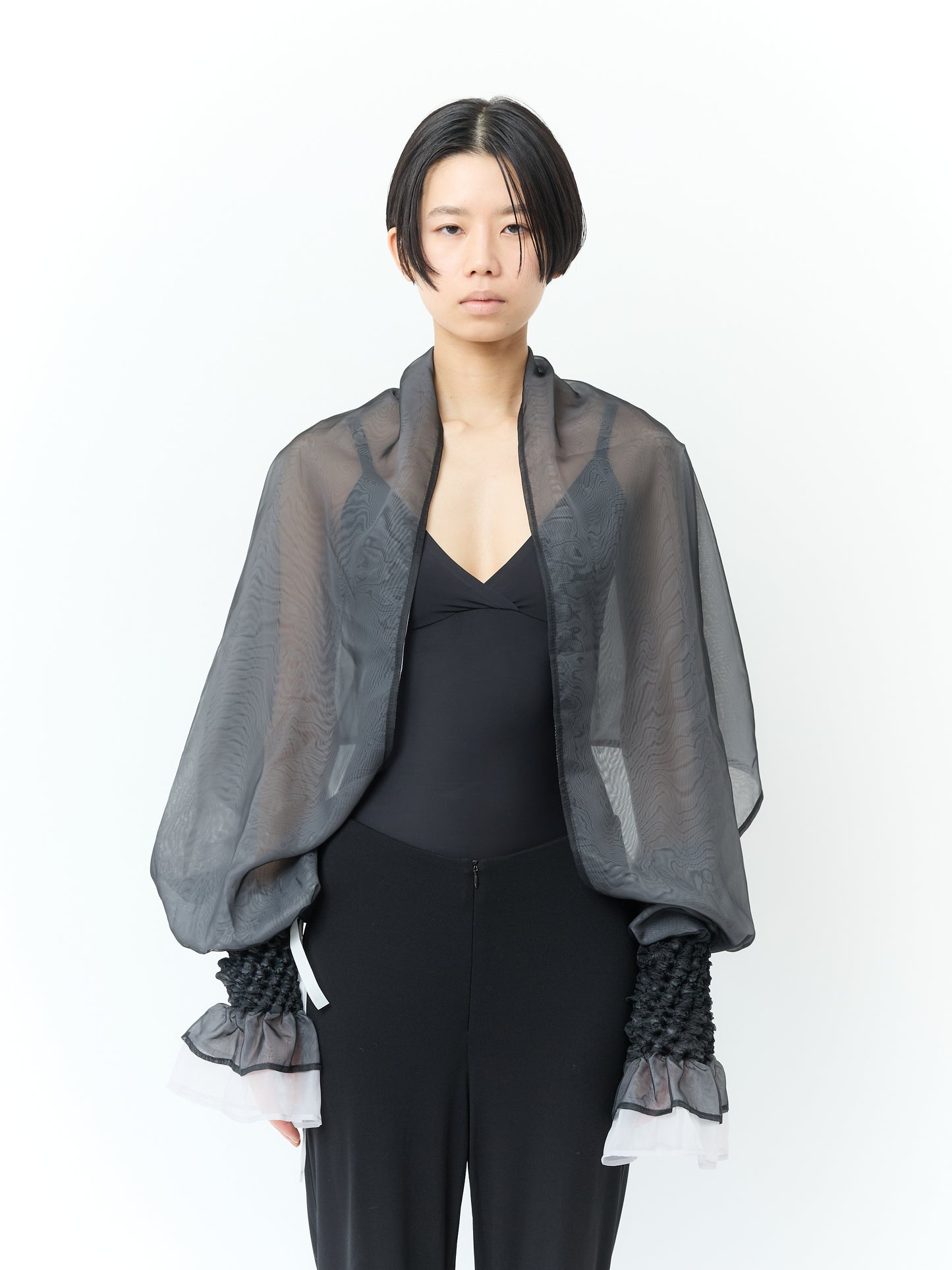SHIBORI Long Sleeve - 244 Black
