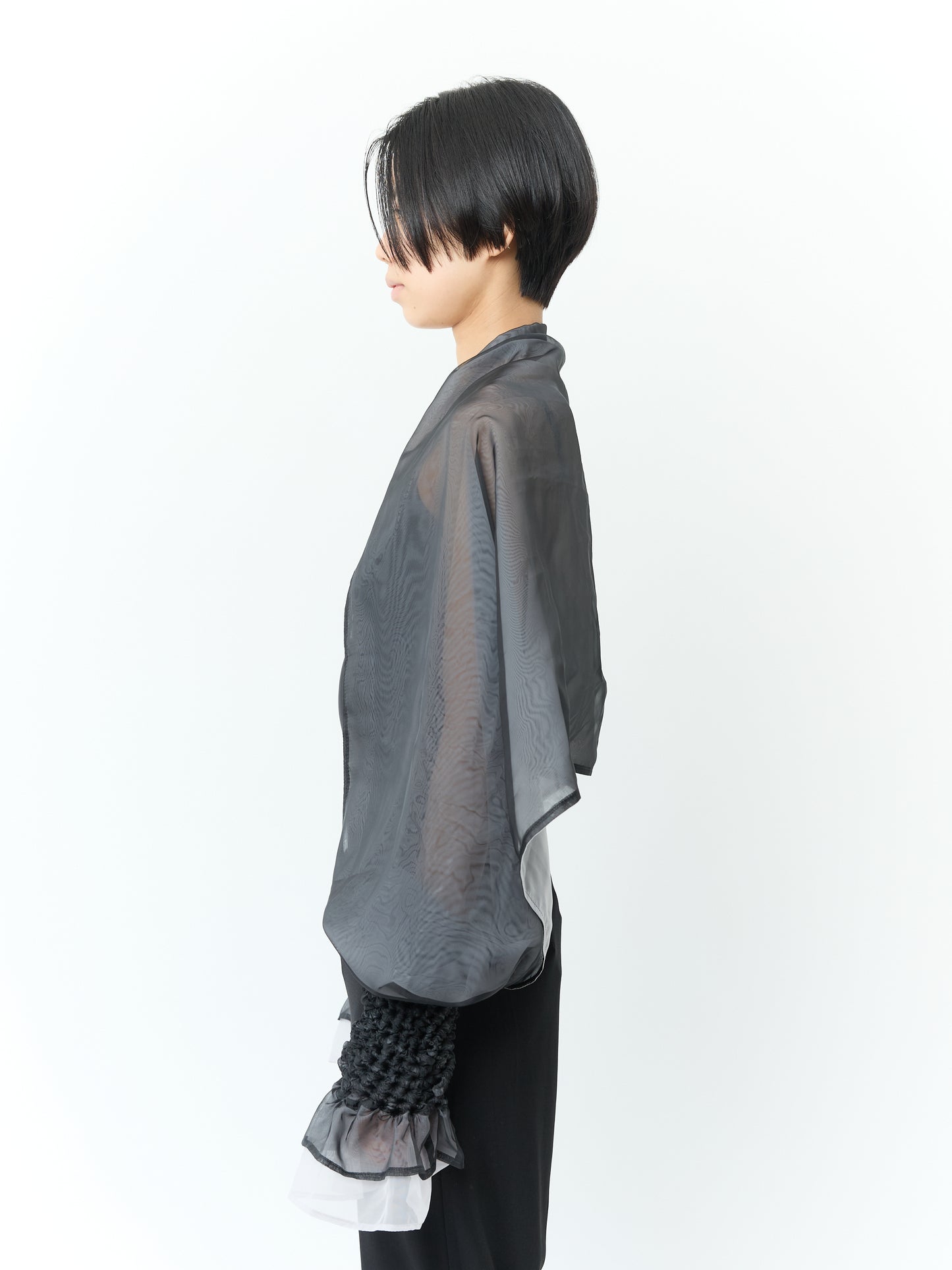 SHIBORI Long Sleeve - 244 Black