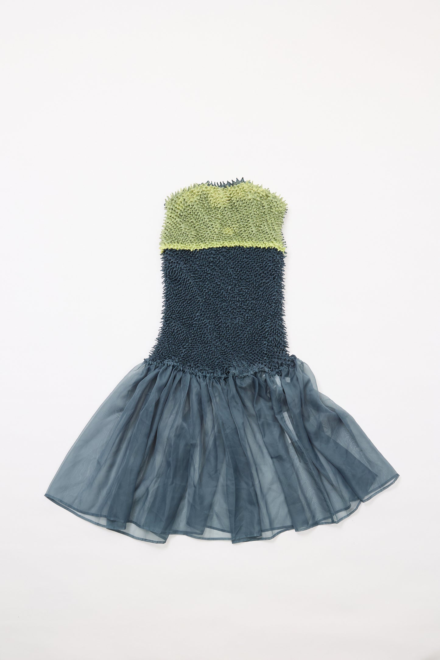 SHIBORI Mermaid Dress - 242 Forest