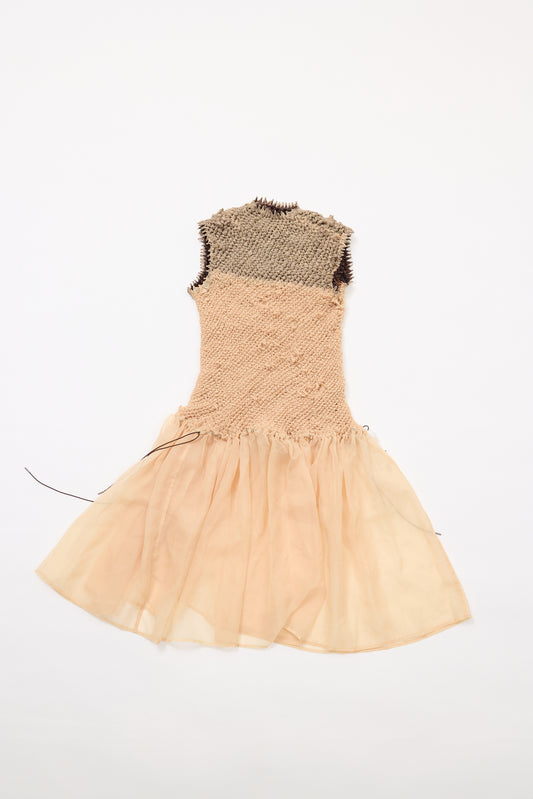 SHIBORI Mermaid Dress - 241 Sand