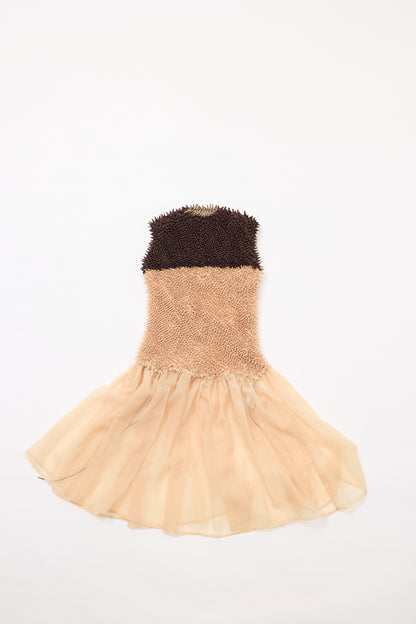 SHIBORI Mermaid Dress - 241 Sand