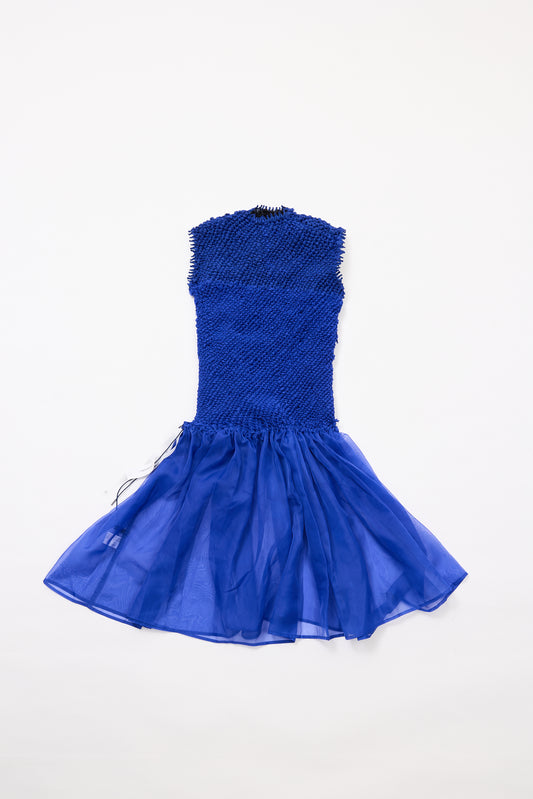 SHIBORI Mermaid Dress - 243 Blue
