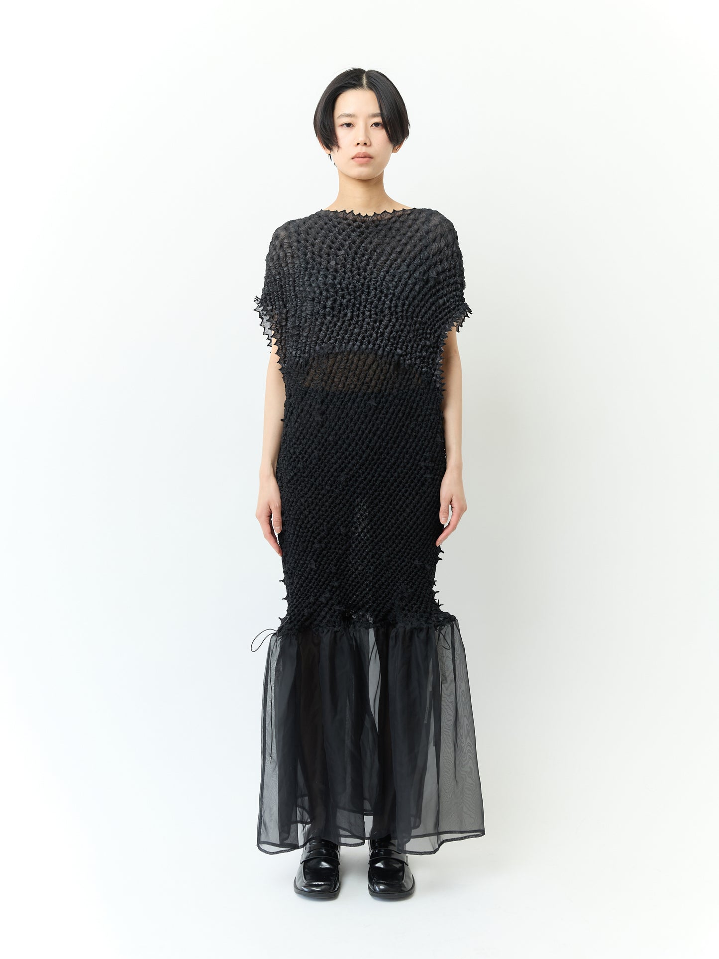 SHIBORI Mermaid Dress - 244 Black