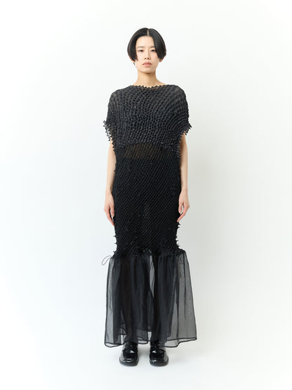 SHIBORI Mermaid Dress - 244 Black