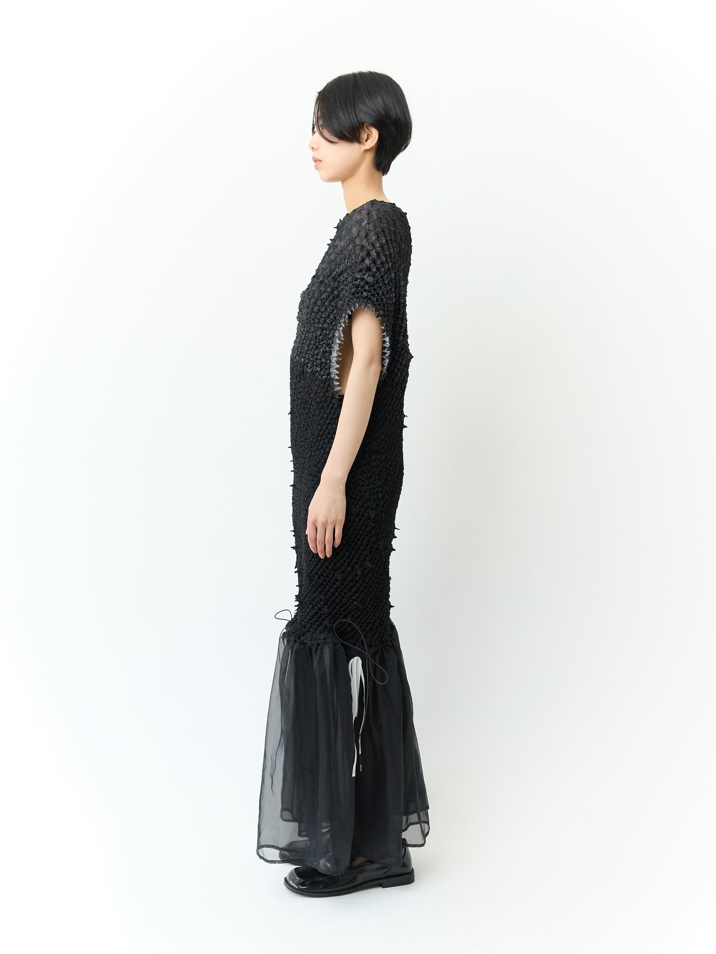 SHIBORI Mermaid Dress - 244 Black