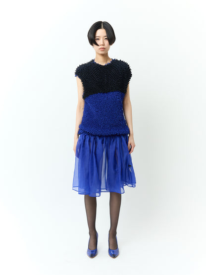 SHIBORI Mermaid Dress - 243 Blue
