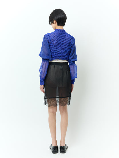 SHIBORI Blouse - 243 Blue