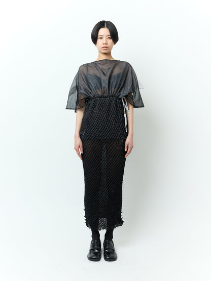 SHIBORI Kite Dress - 244 Black