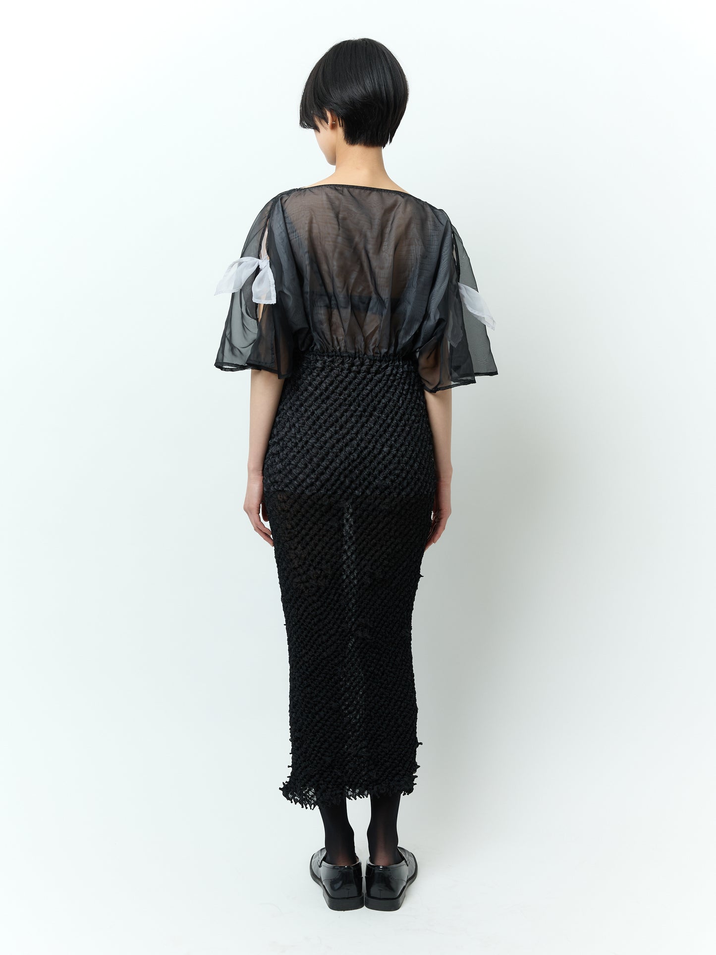 SHIBORI Kite Dress - 244 Black