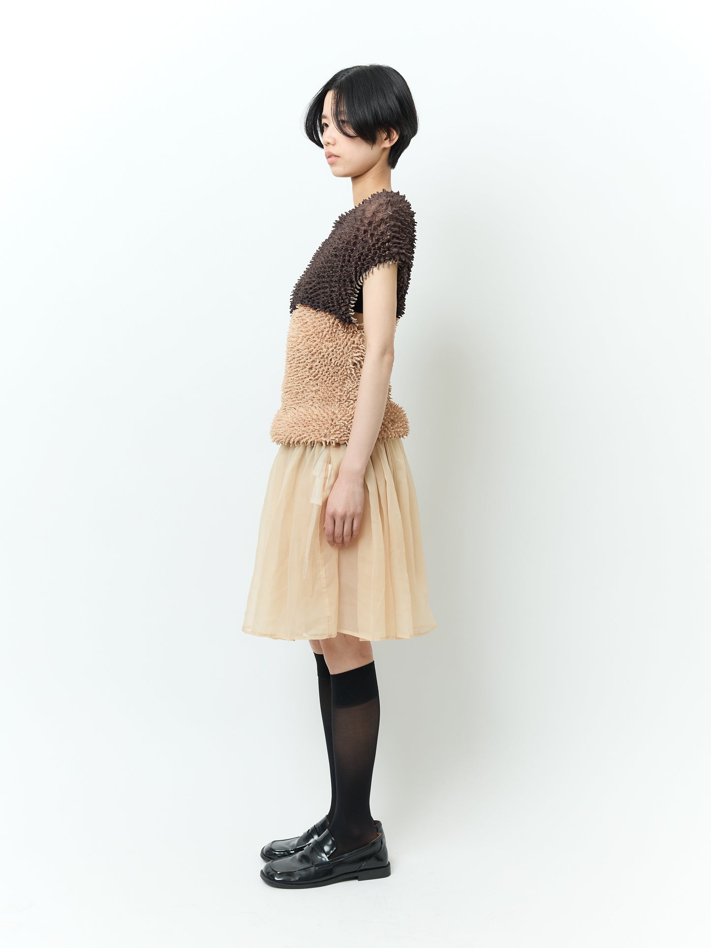 SHIBORI Mermaid Dress - 241 Sand