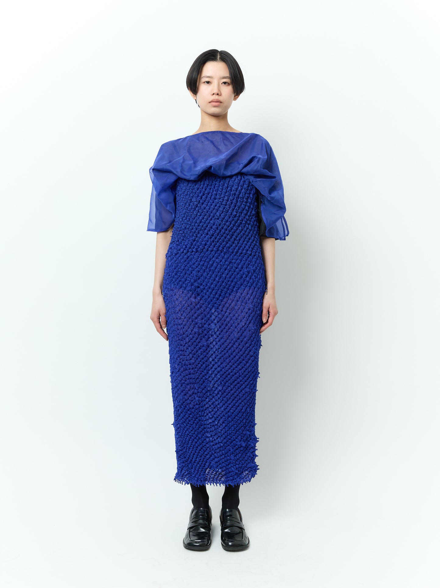 SHIBORI Kite Dress 243 Blue