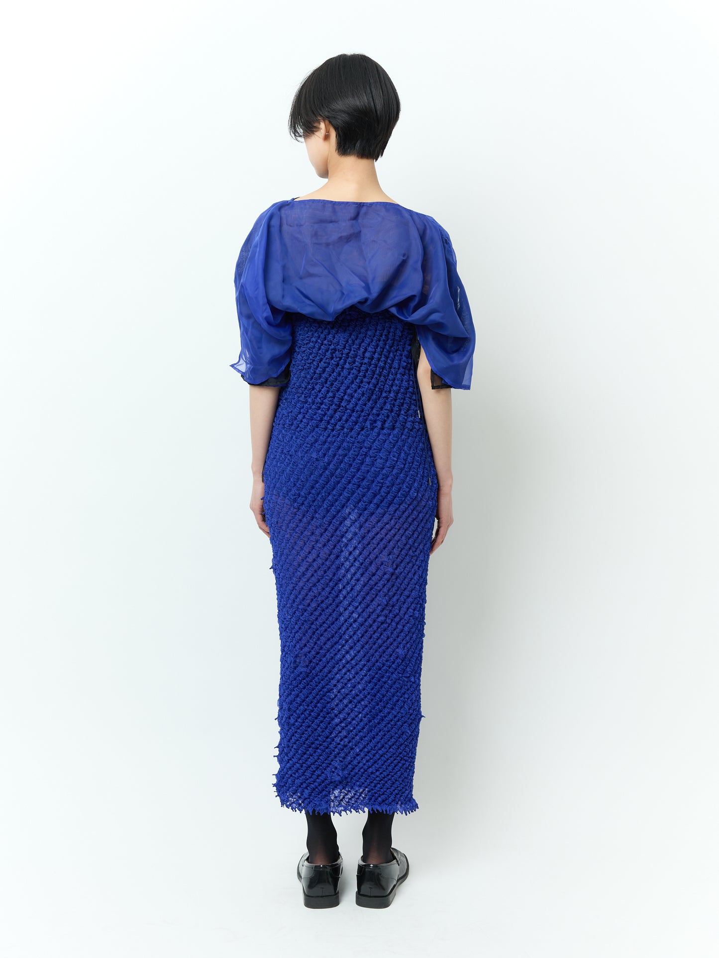 SHIBORI Kite Dress 243 Blue