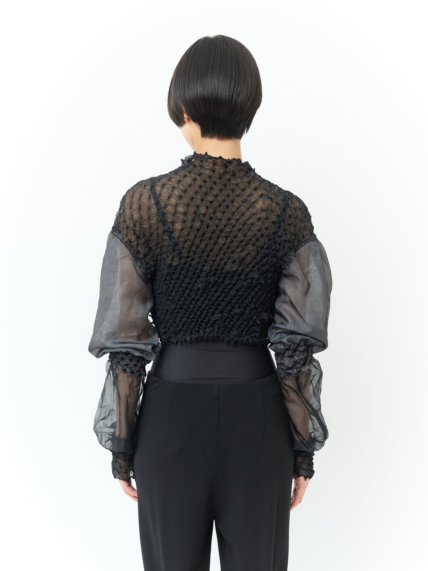 SHIBORI Blouse - 244 Black